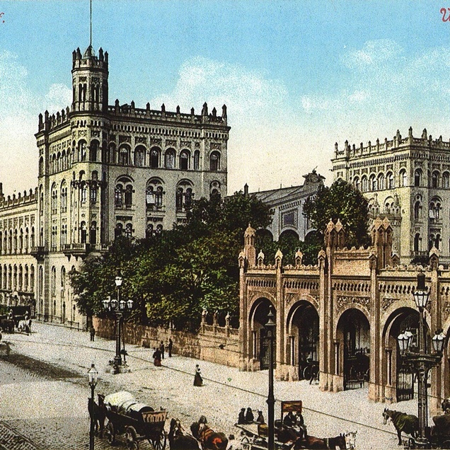 Nordbahnhof um 1900 © gemeinfrei